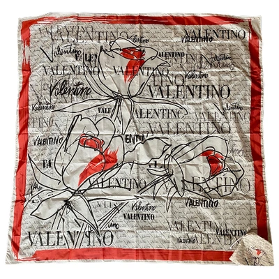 Pre-owned Valentino Garavani Multicolour Silk Handkerchief