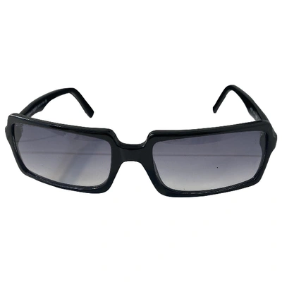 Pre-owned Emanuel Ungaro Black Sunglasses