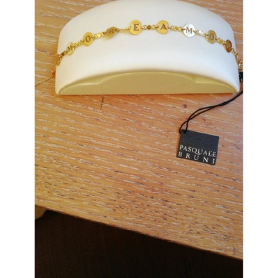 Pre-owned Pasquale Bruni Yellow Gold Bracelet