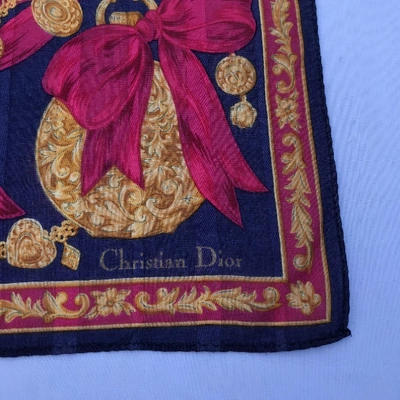 Pre-owned Dior Silk Handkerchief In Other