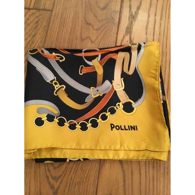 Pre-owned Pollini Multicolour Silk Scarf