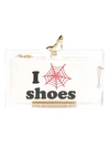 CHARLOTTE OLYMPIA Pandora Loves Shoes clutch,E00206511050035