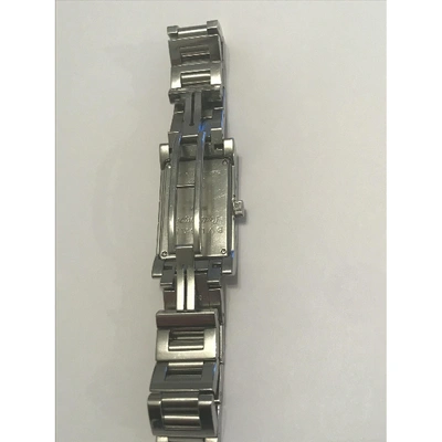 Pre-owned Bulgari Silver Steel Watch