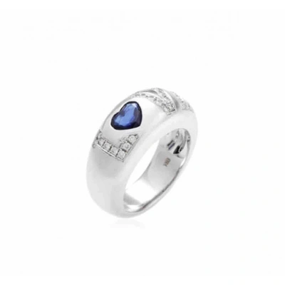 Pre-owned Chopard Love Silver White Gold Ring