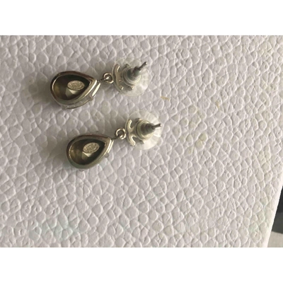 Pre-owned Chanel Earrings In Silver