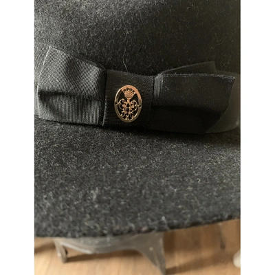 Pre-owned Emilio Pucci Wool Hat In Black