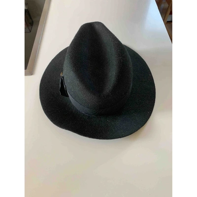Pre-owned Emilio Pucci Wool Hat In Black