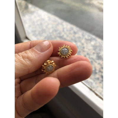 Pre-owned Carrera Y Carrera Yellow Yellow Gold Earrings