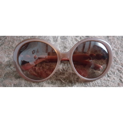 Pre-owned Marc Jacobs Pink Plastic Sunglasses