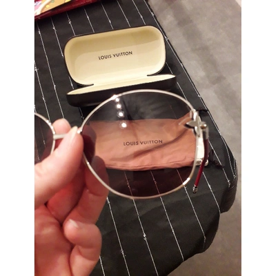 Sunglasses Louis Vuitton Pink in Metal - 22639630