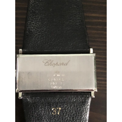 Pre-owned Chopard White Gold Watch