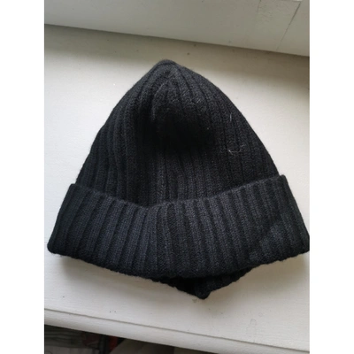 Pre-owned Claudie Pierlot Fall Winter 2019 Black Wool Hat