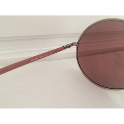 Pre-owned Altuzarra Pink Metal Sunglasses
