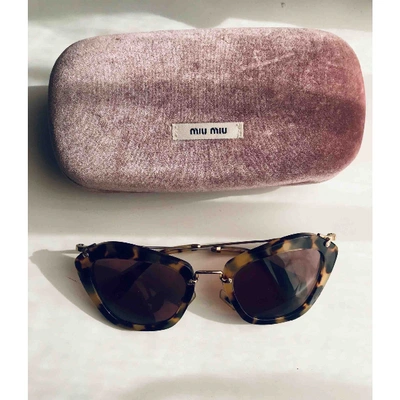 Pre-owned Miu Miu Sunglasses