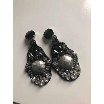 Pre-owned Prada Earrings In Black