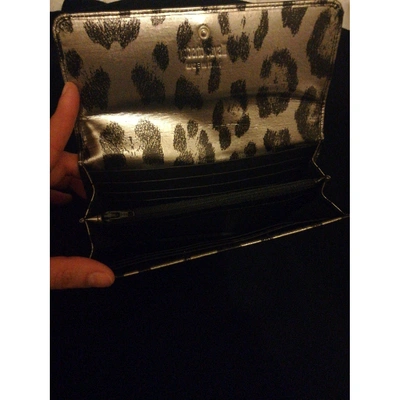 Pre-owned Roberto Cavalli Leather Wallet