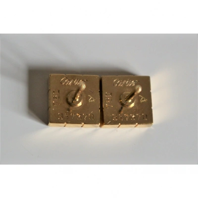 Pre-owned Cartier Lanières Gold Yellow Gold Earrings