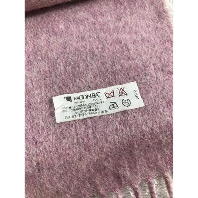 Pre-owned Chloé Cashmere Scarf In Purple