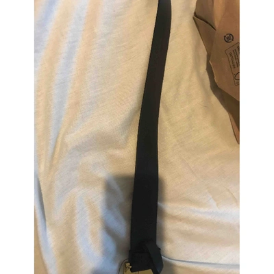 Pre-owned Polo Ralph Lauren Black Leather Belt