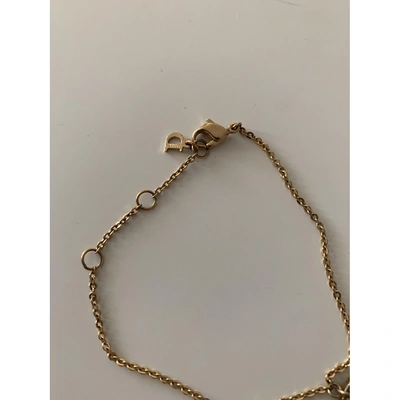 Pre-owned Dior Gold Steel Bracelet