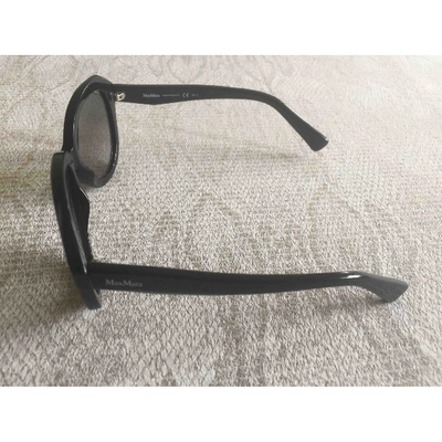 Pre-owned Max Mara Black Sunglasses