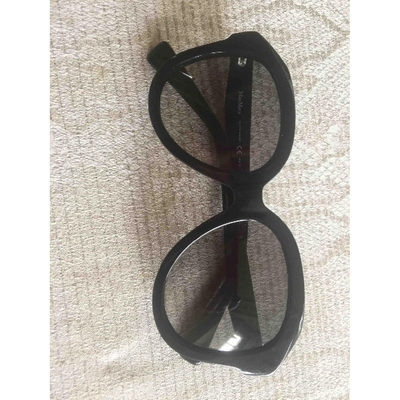 Pre-owned Max Mara Black Sunglasses