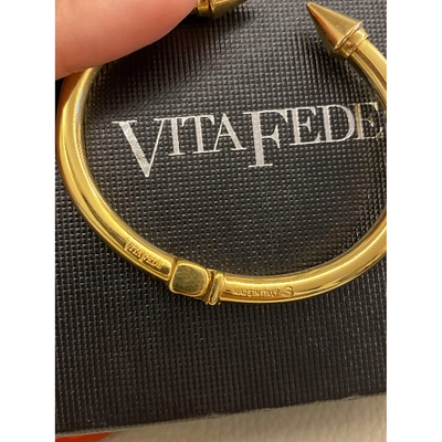 Pre-owned Vita Fede Gold Gold Plated Bracelet