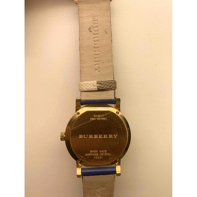 Pre-owned Burberry Watch In Other