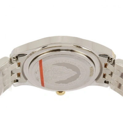 Pre-owned Gucci White Steel Watch