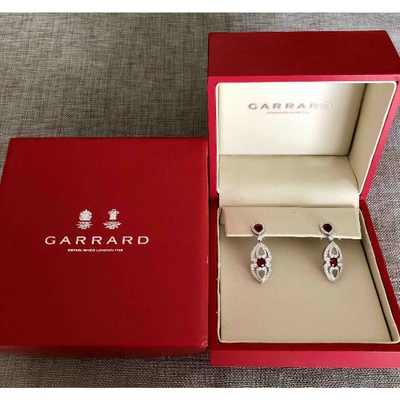 Pre-owned Garrard White Gold Earrings