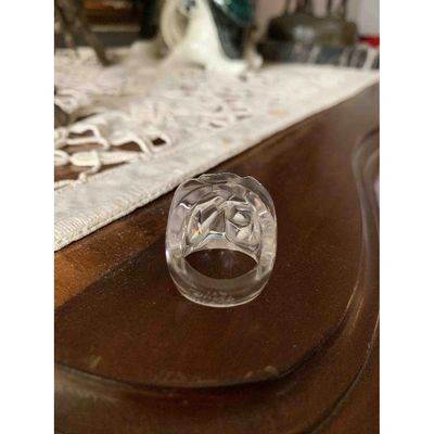 Pre-owned Lalique Glass Ring