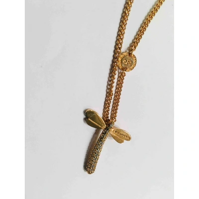 Pre-owned Rebecca Gold Metal Necklace