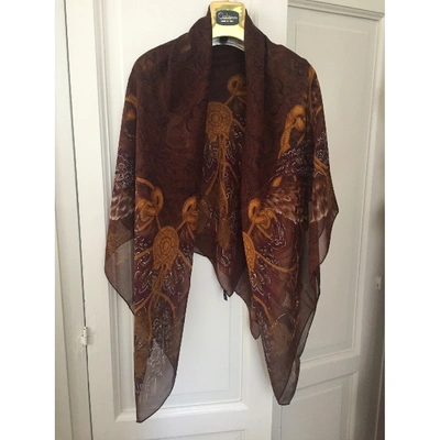 Pre-owned Jean Patou Silk Handkerchief In Other