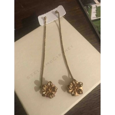 Pre-owned Stella Mccartney Earrings In Gold