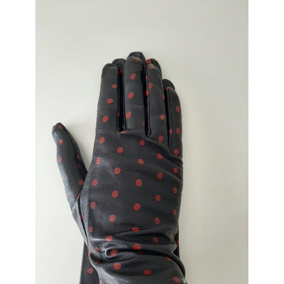 Pre-owned Bjorg Leather Gloves