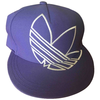 Pre-owned Adidas Originals Cap In Purple