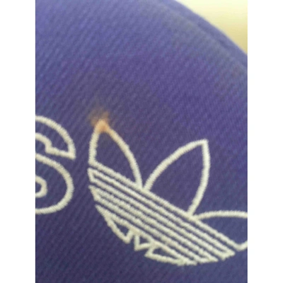 Pre-owned Adidas Originals Cap In Purple