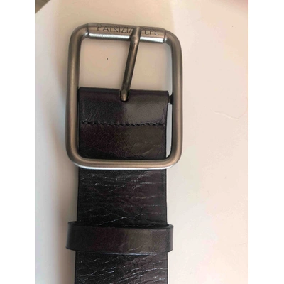 Pre-owned Patrizia Pepe Leather Belt In Metallic