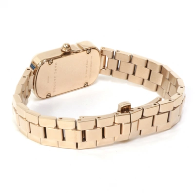 Pre-owned Marc Jacobs Gold Steel Watch