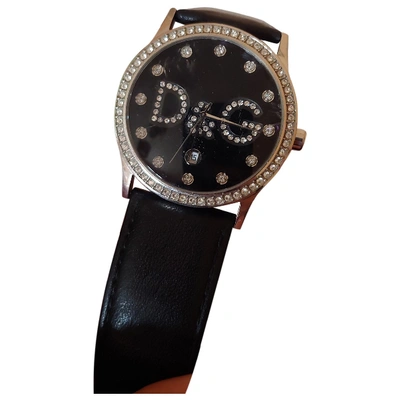 Pre-owned Dolce & Gabbana Watch In Black