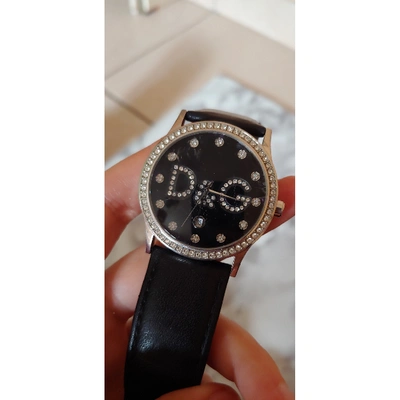 Pre-owned Dolce & Gabbana Watch In Black