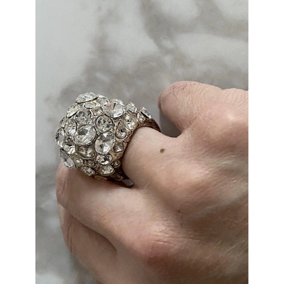 Pre-owned Marc Jacobs Ring In Silver