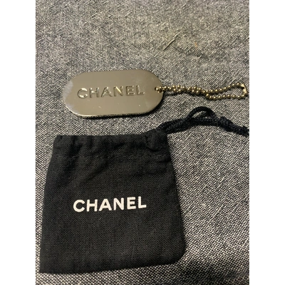 Pre-owned Chanel Steel Bag Charms