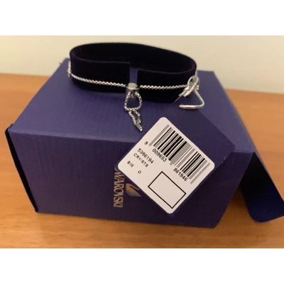 Pre-owned Swarovski Fit Bracelet In Silver