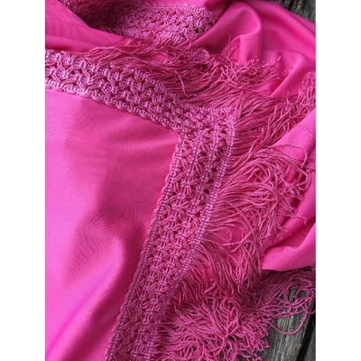 Pre-owned Lanvin Pink Scarf
