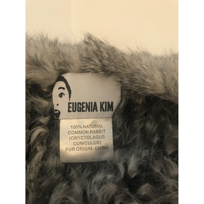 Pre-owned Eugenia Kim Scarf In Grey