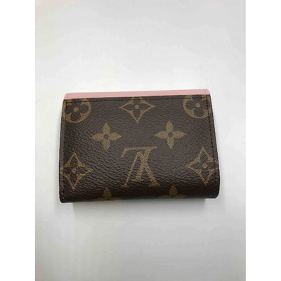 Pre-owned Louis Vuitton Leather Purse In Pink