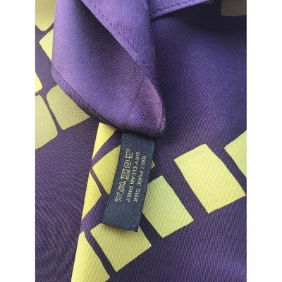 Pre-owned Louis Vuitton Silk Neckerchief In Multicolour