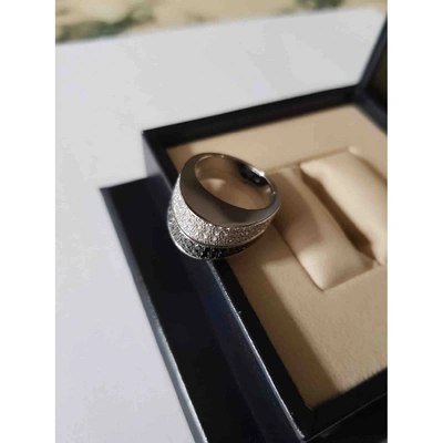 Pre-owned Chopard White Gold Ring In Silver