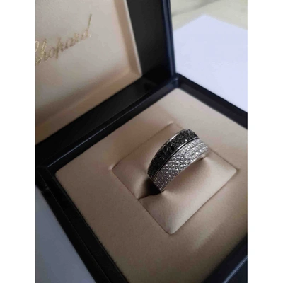 Pre-owned Chopard White Gold Ring In Silver